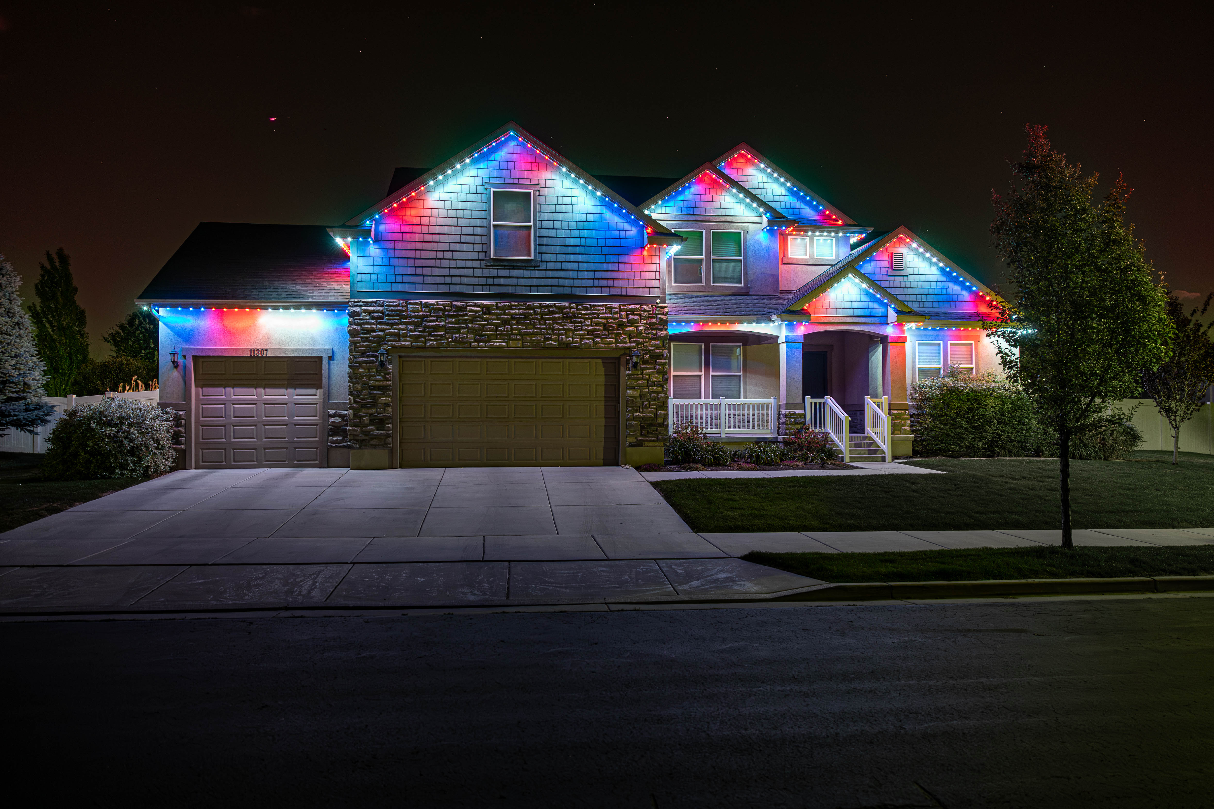 4th of July lighting