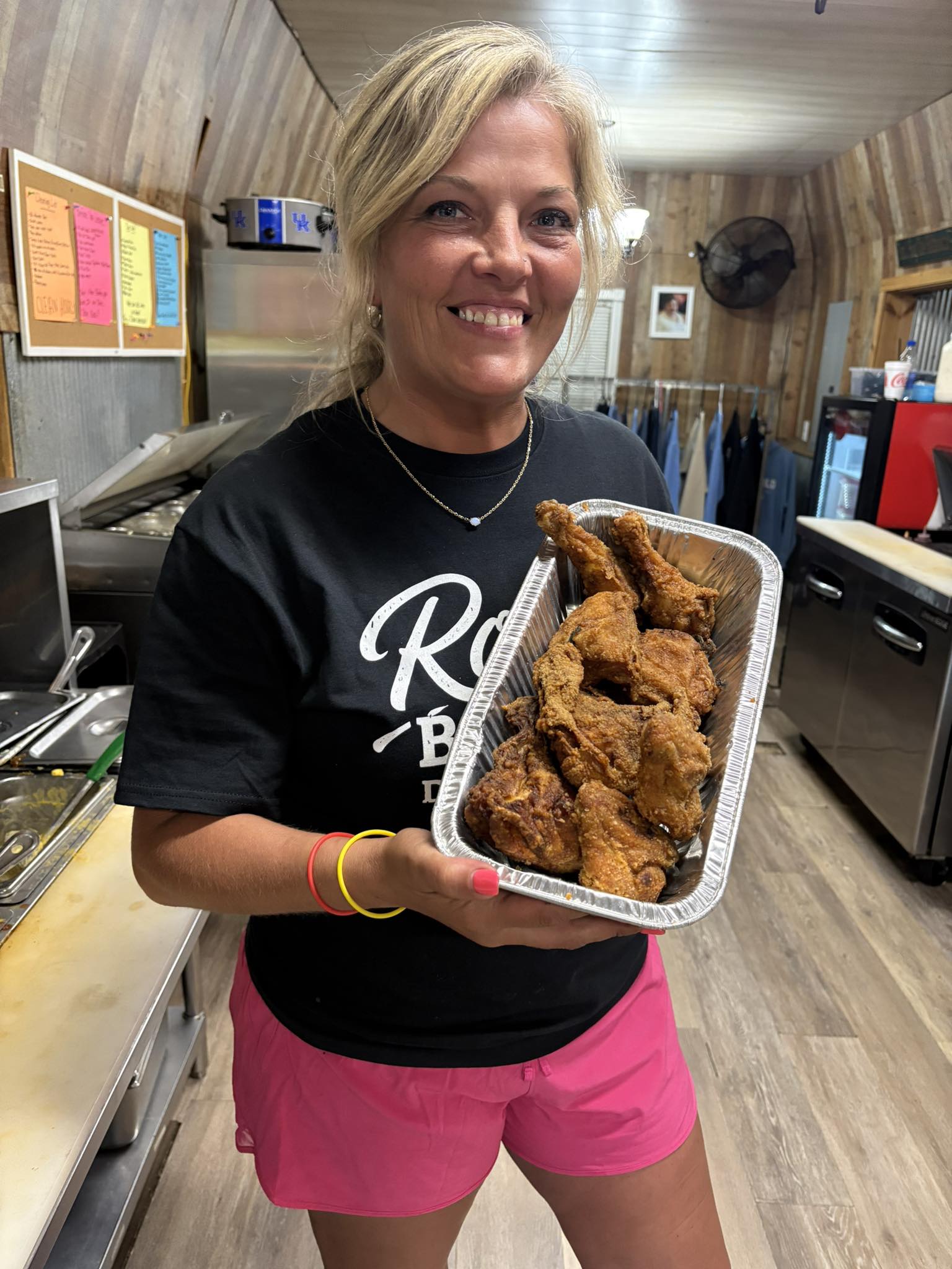 Debra and Shannon Staples, owners of Hog Wild BBQ