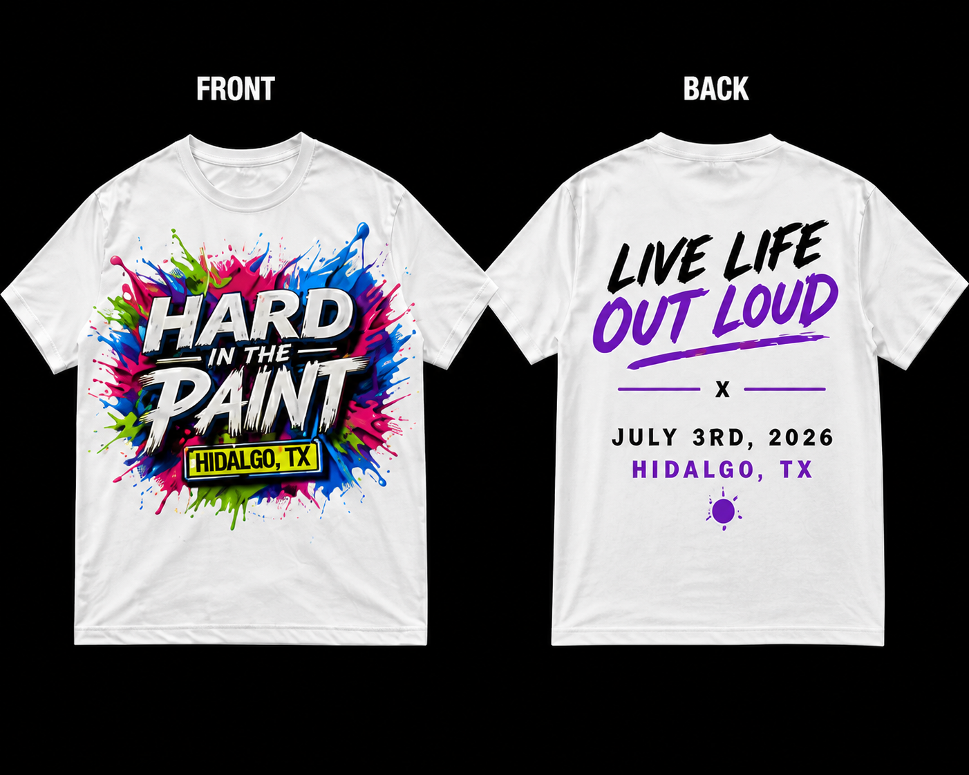 Hard In The Paint T-shirts