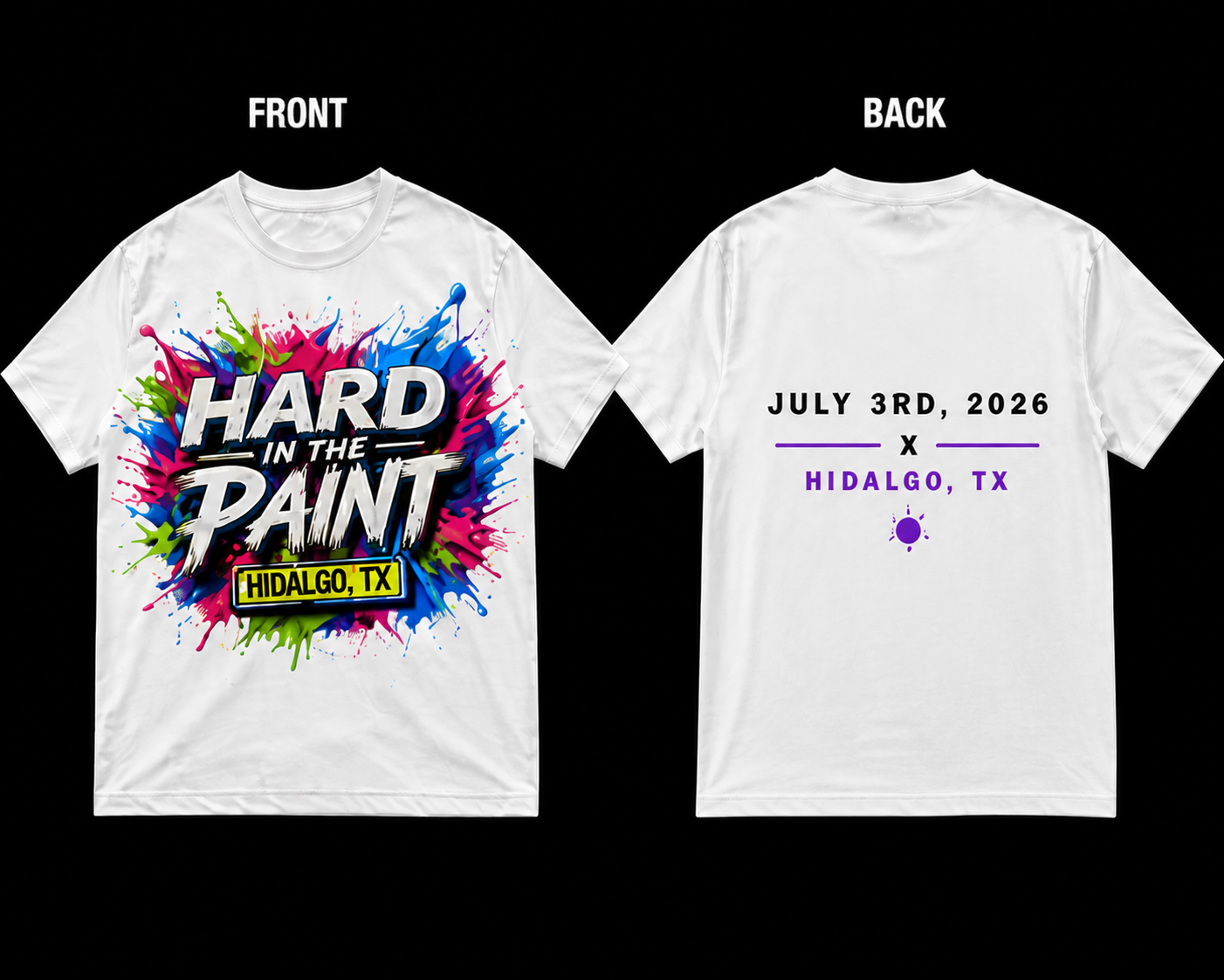 Hard In The Paint T-shirts