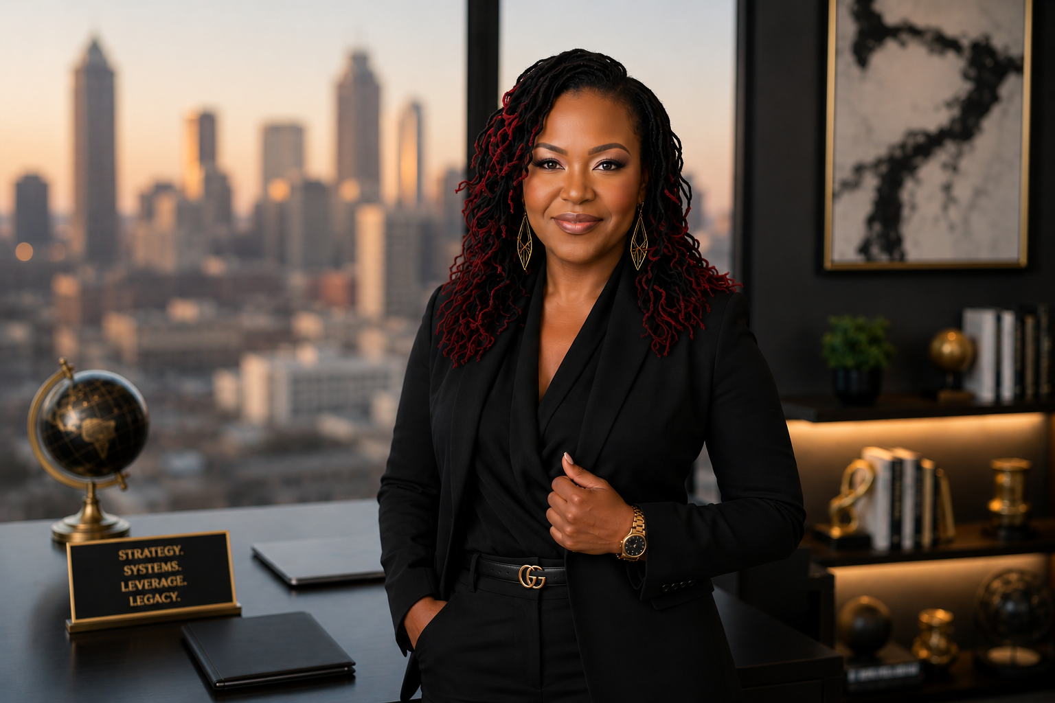 Dr. Shermnae D. Jones, Founder of Leverage Advisory Group™, AI Strategist, Leverage Expert, and Business Advisor