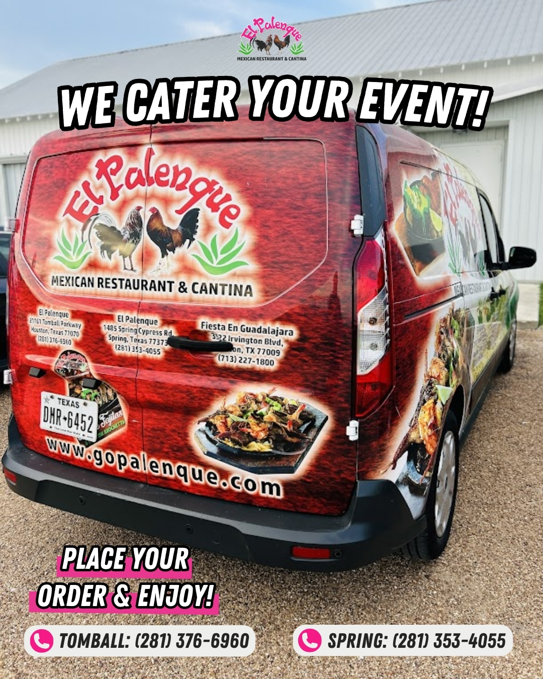 El Palenque Mexican Restaurant — real digital presence built with Viva Lead