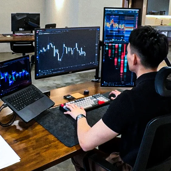 A+ Setup trading desk