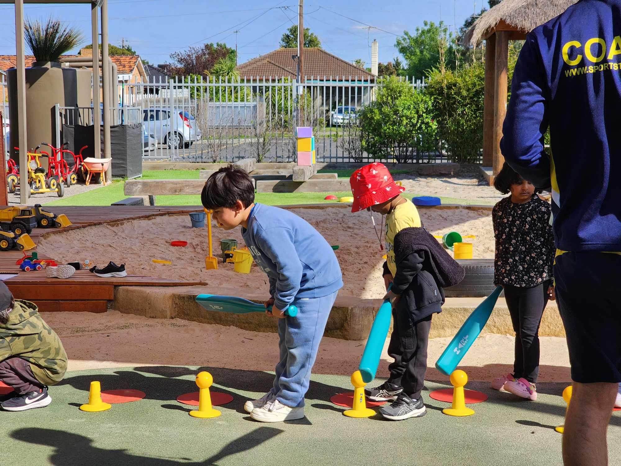 children playing outdoor