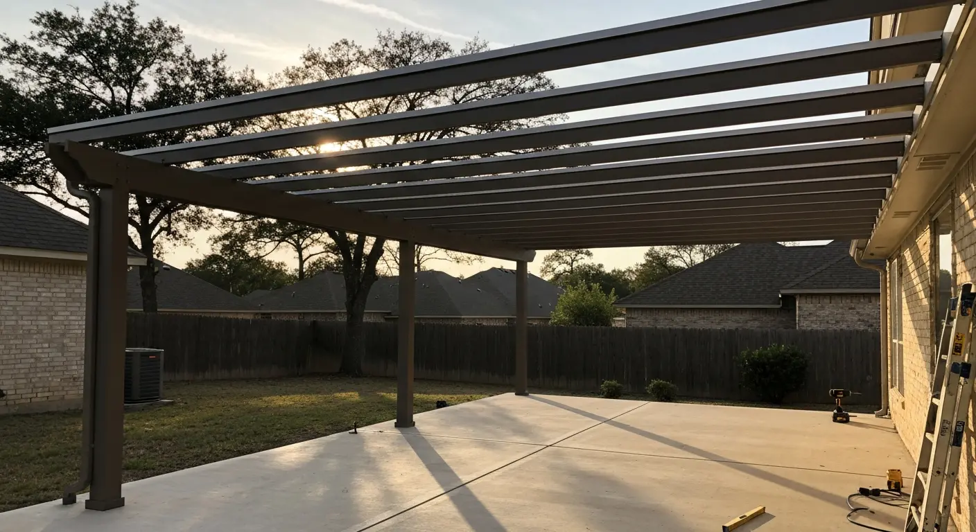 Patio cover project