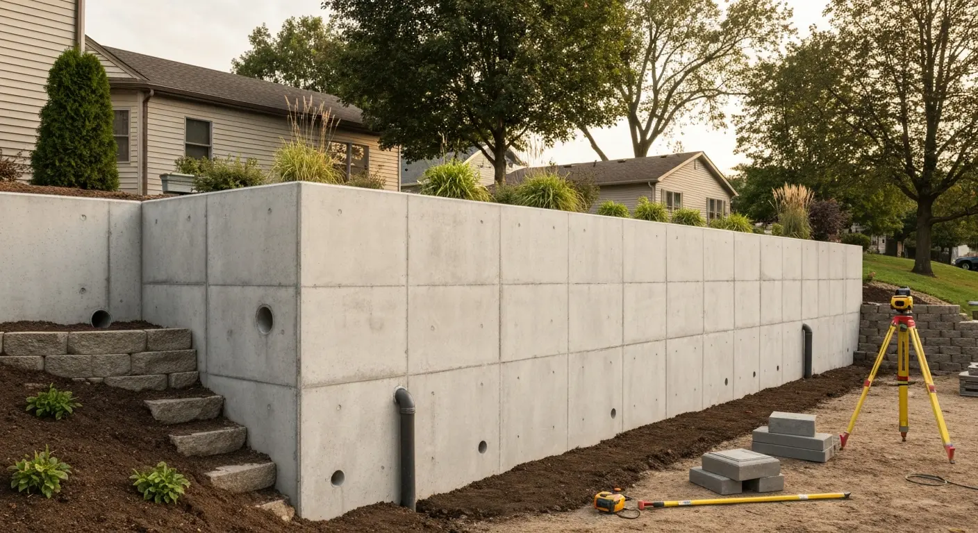 Retaining wall