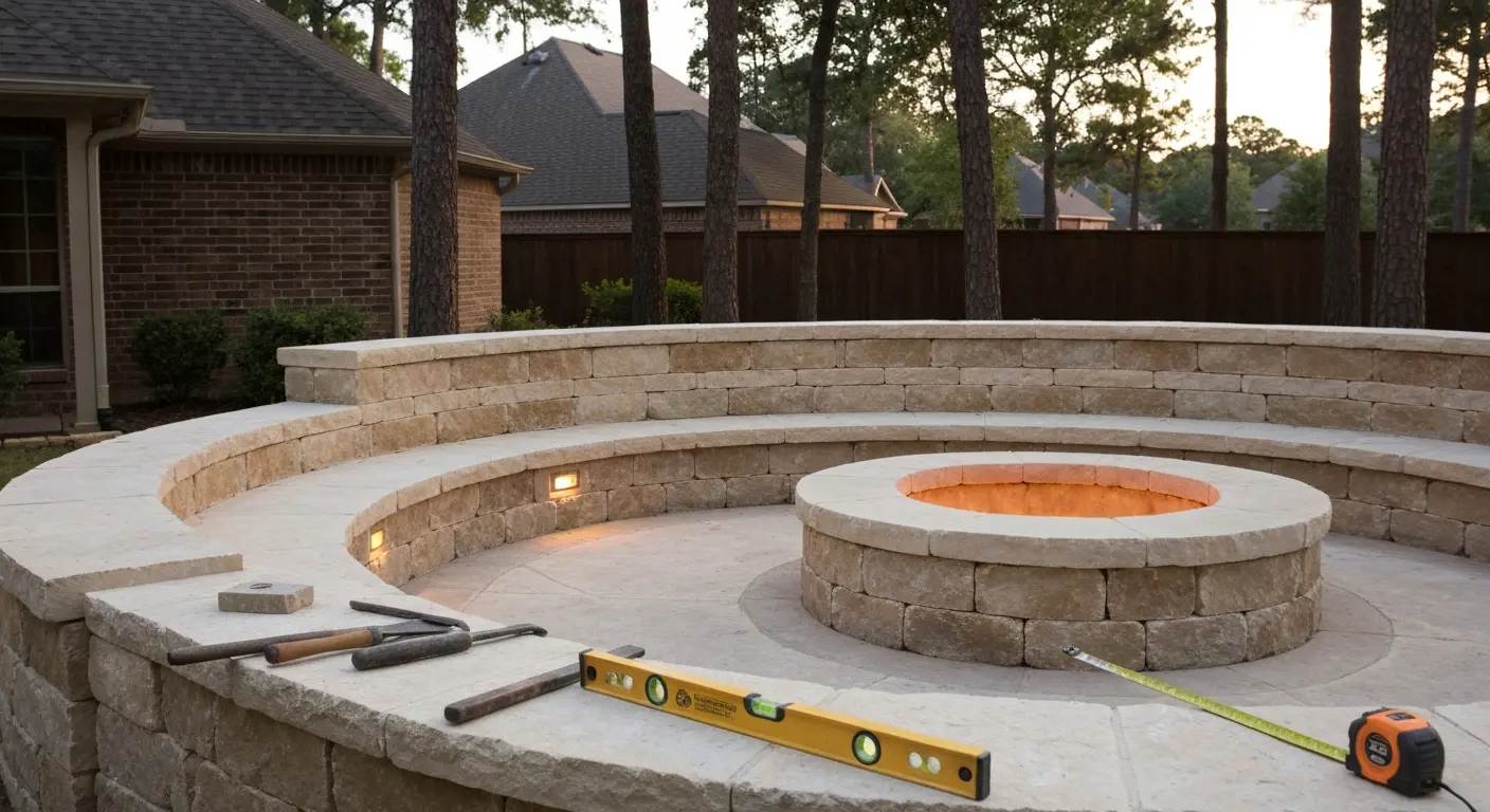 Fire pit design consultation