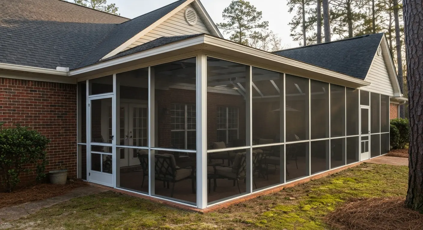 Screen enclosure project