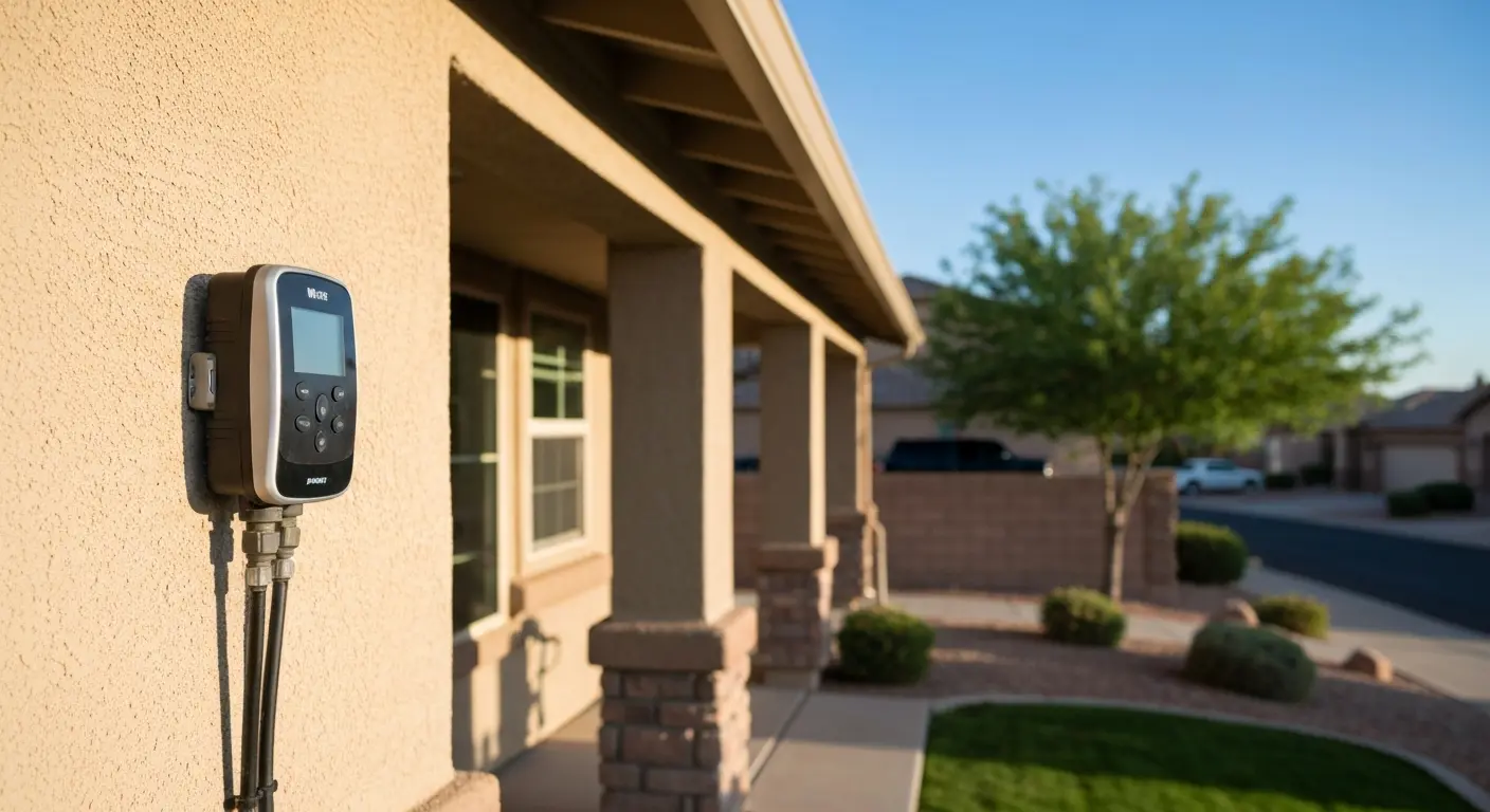 Smart irrigation controller installation