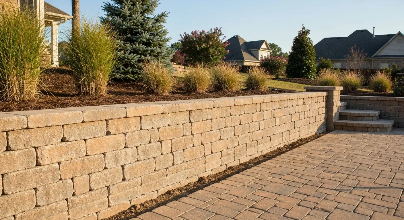 Retaining wall project