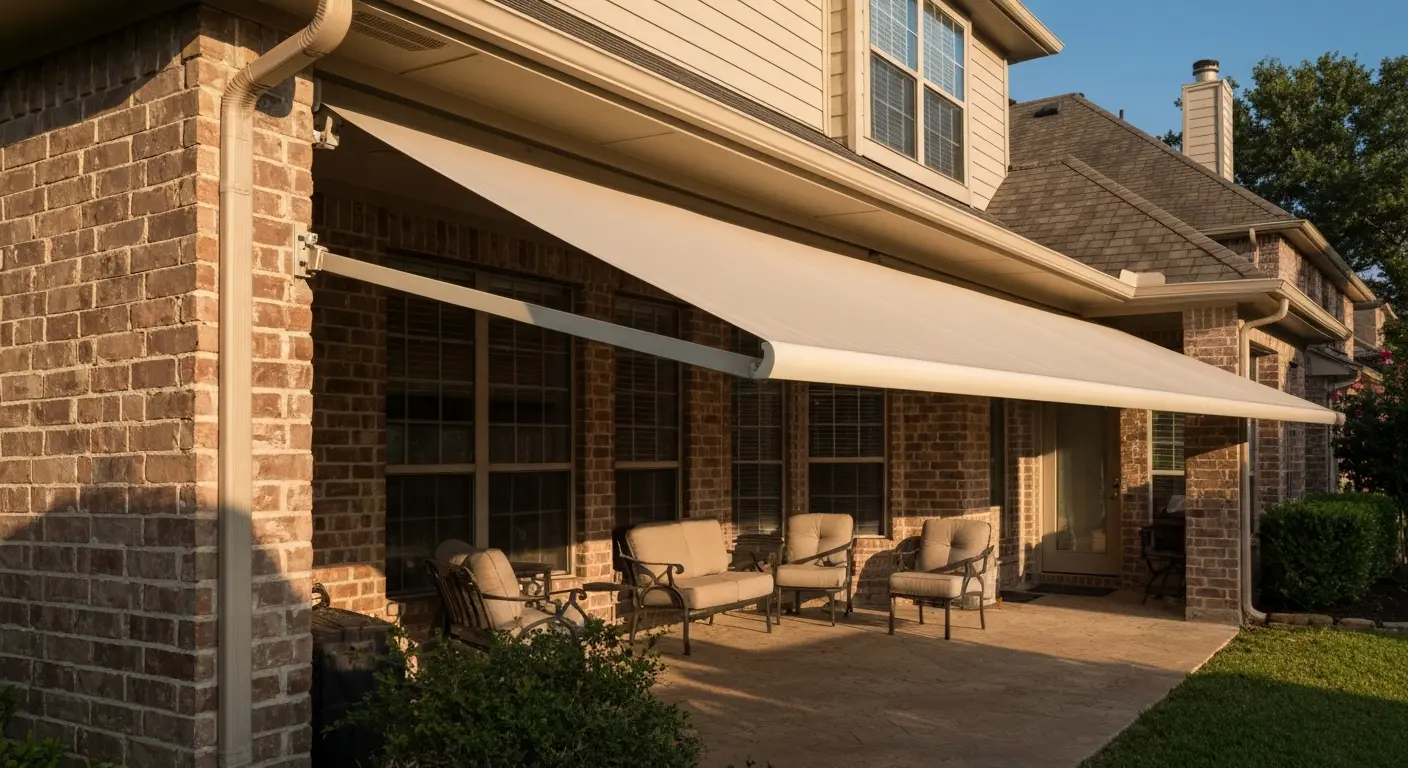 Retractable awning