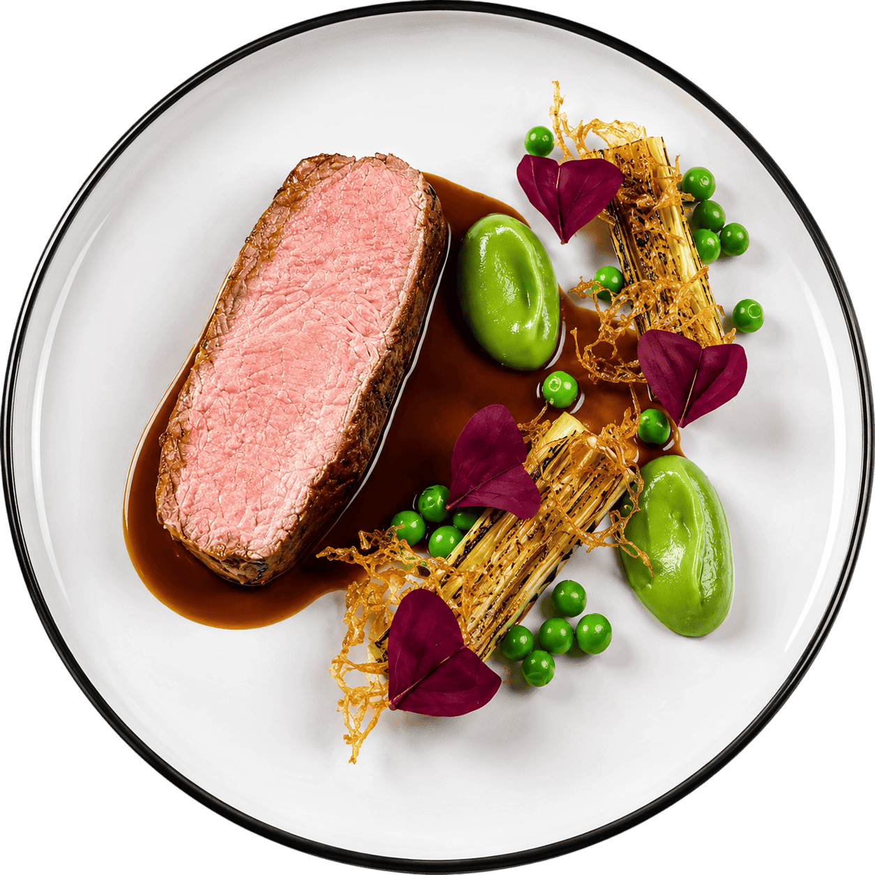 Fine dining dish by Chef Majk