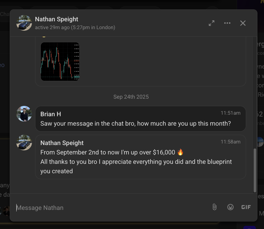 Student trading result 5