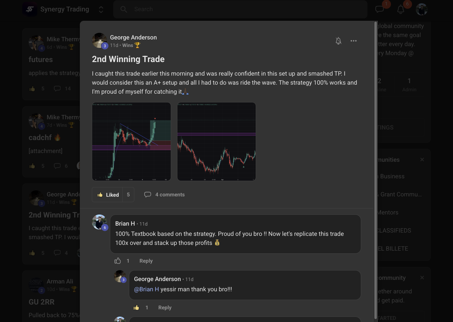 Student trading result 2