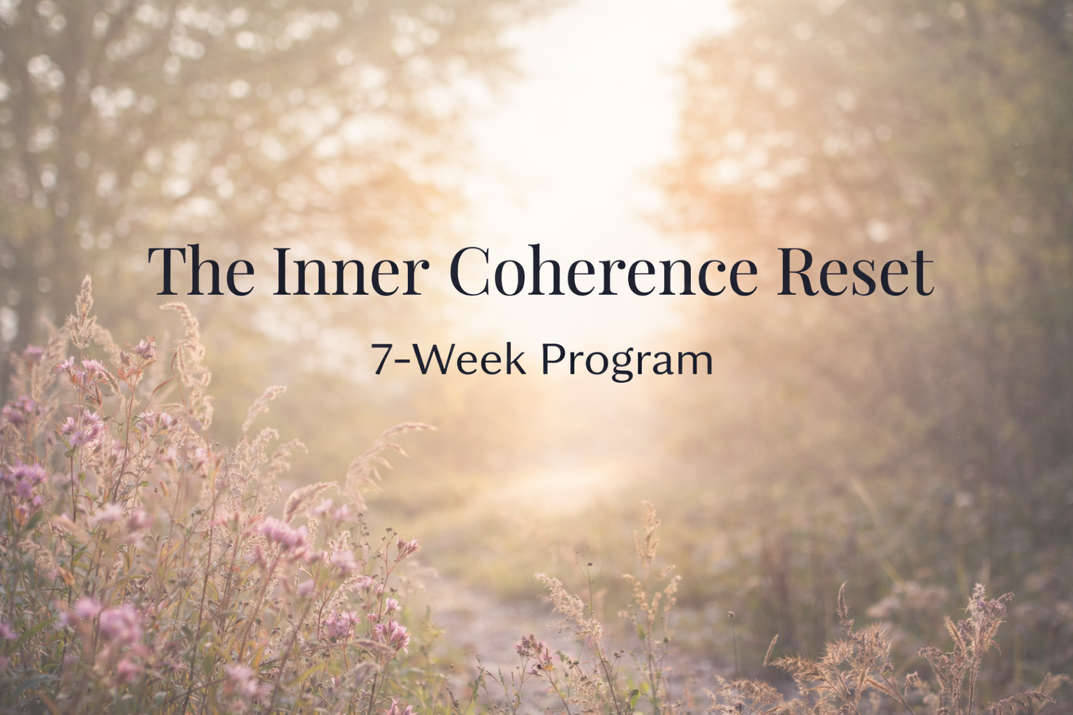 Inner Coherence Reset 7-Week In-Person Program