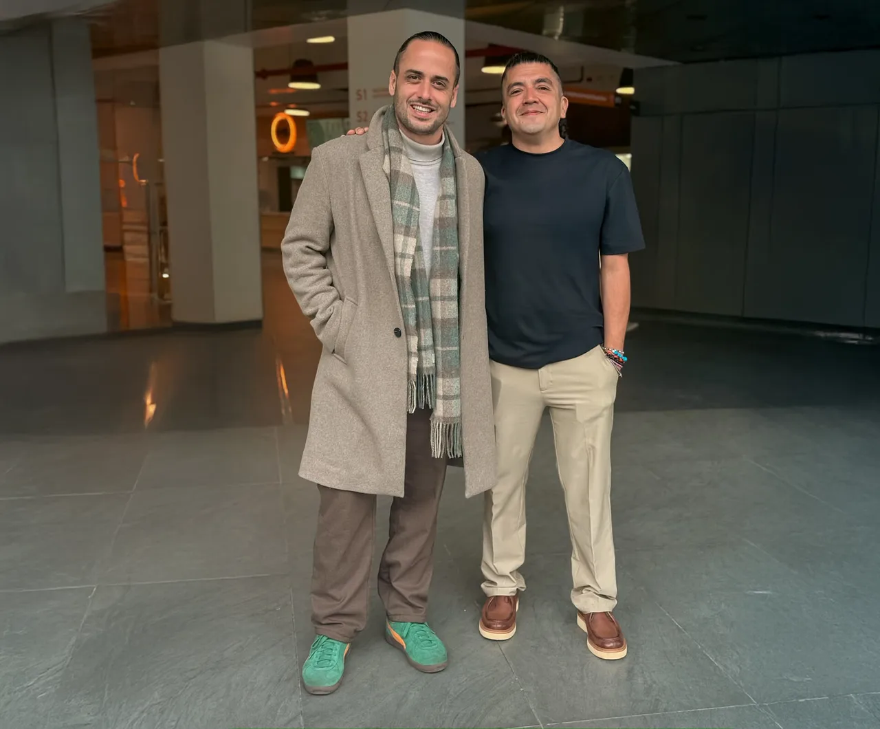 Juan Manuel Venegas y Mauricio Mesones