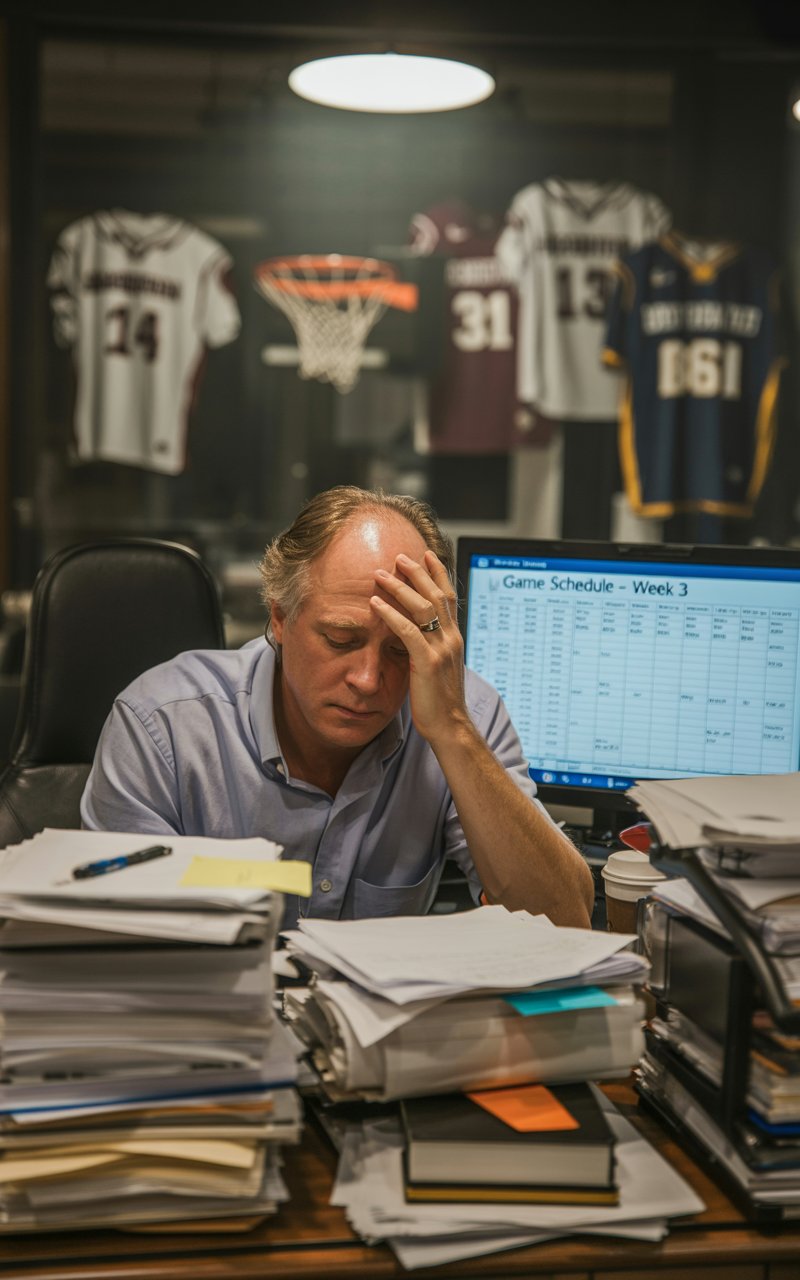 Athletic administrator ready to lead their program sustainably using AI