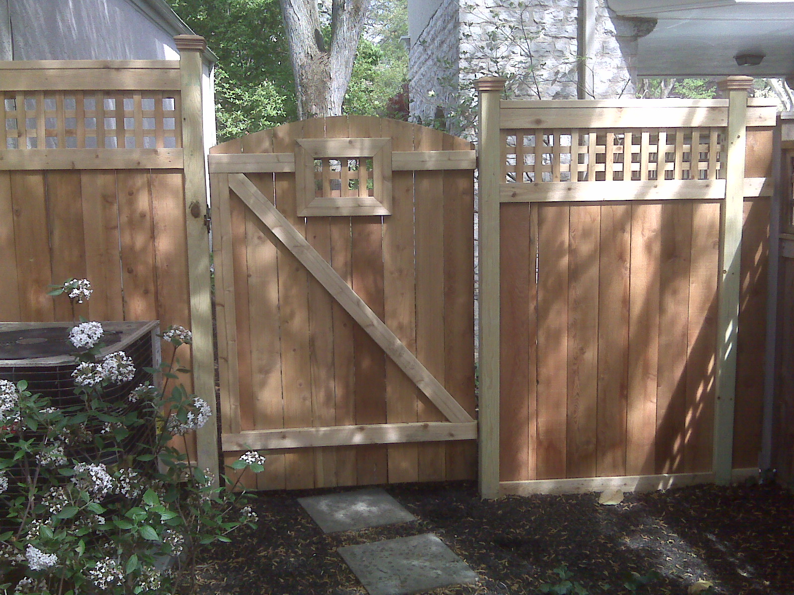 Secure property entryway gate in Columbus, OH.