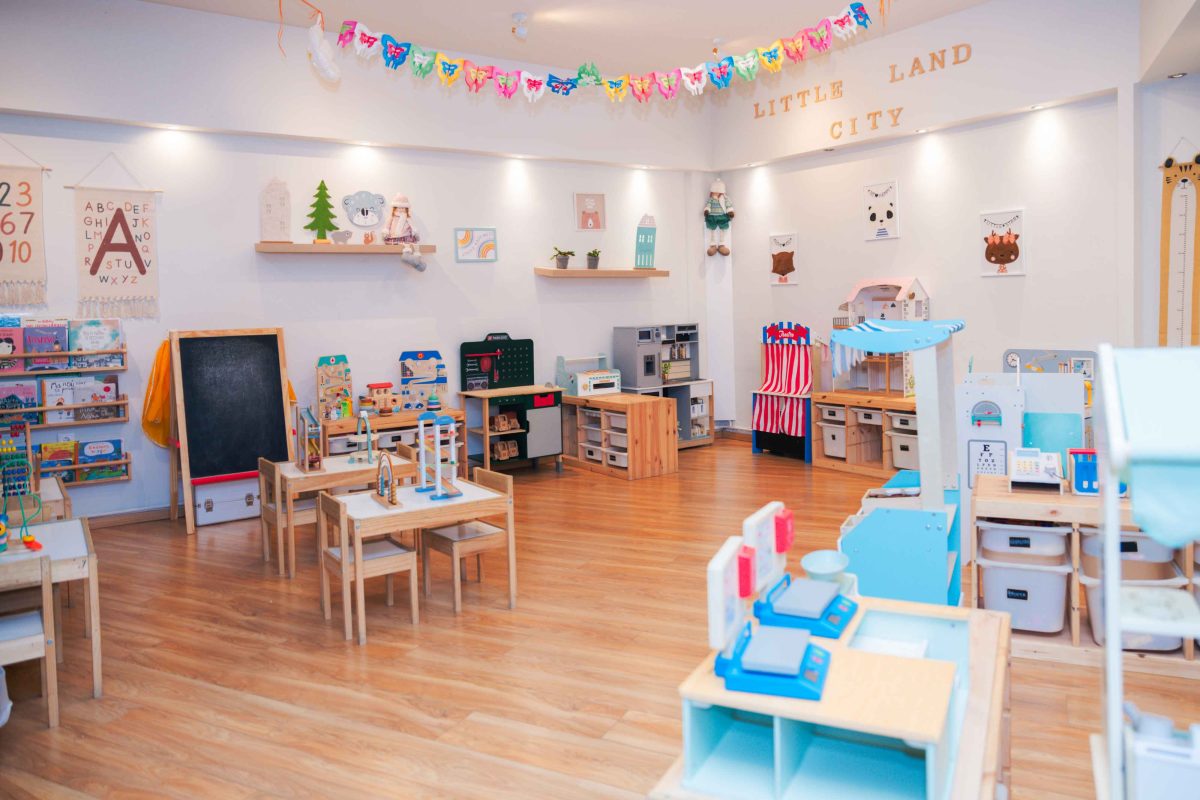 Ο χώρος του Montessori Little Land