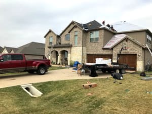 Architectural shingles roofing in Keller