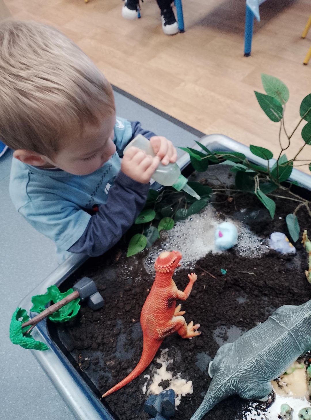 Children learning and playing at JC Little Explorers Southbourne nursery