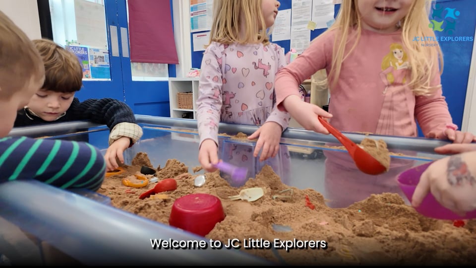 Children learning and playing at JC Little Explorers Purbrook nursery