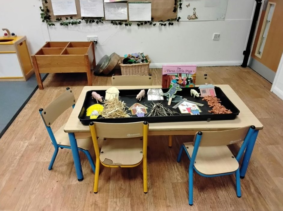 Children learning and playing at JC Little Explorers Southbourne nursery