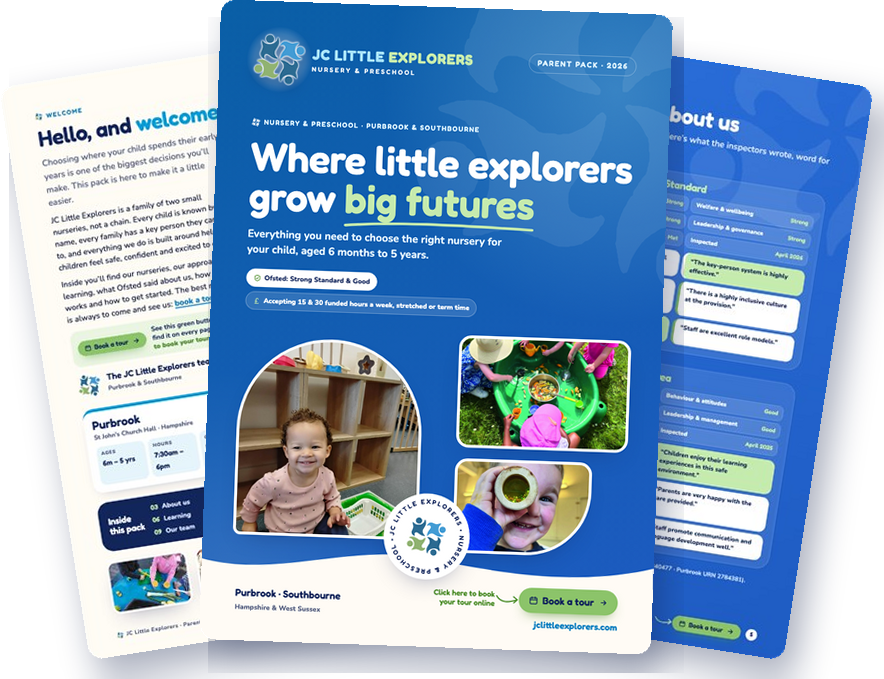 Children learning and playing at JC Little Explorers nursery