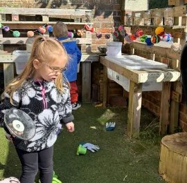 Children learning and playing at JC Little Explorers Purbrook nursery