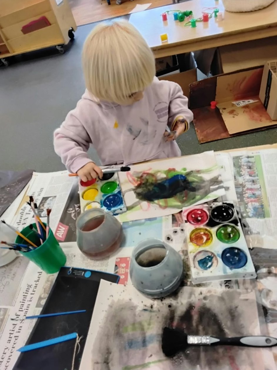 Children learning and playing at JC Little Explorers Southbourne nursery