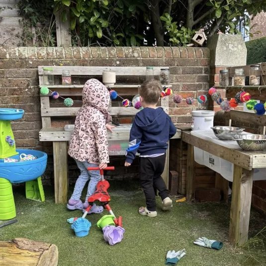 Children learning and playing at JC Little Explorers Purbrook nursery