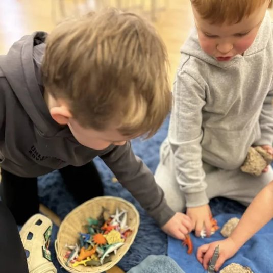 Children learning and playing at JC Little Explorers Purbrook nursery