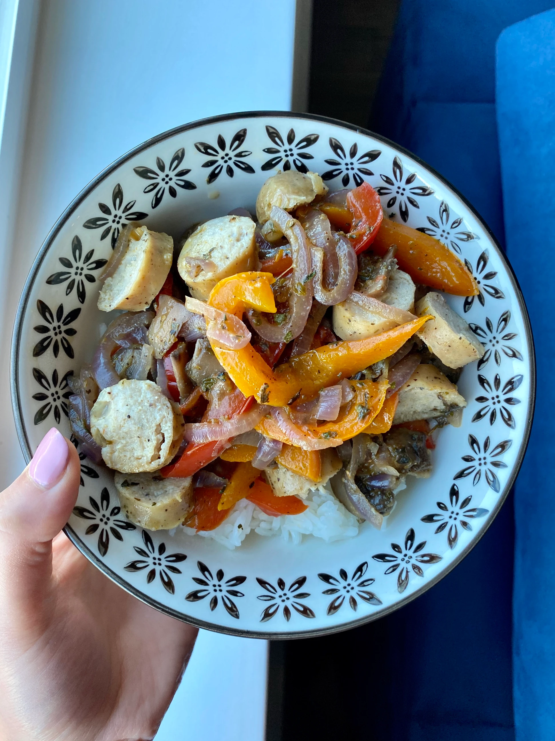 Chicken Sausage and Veggie Stir Fry