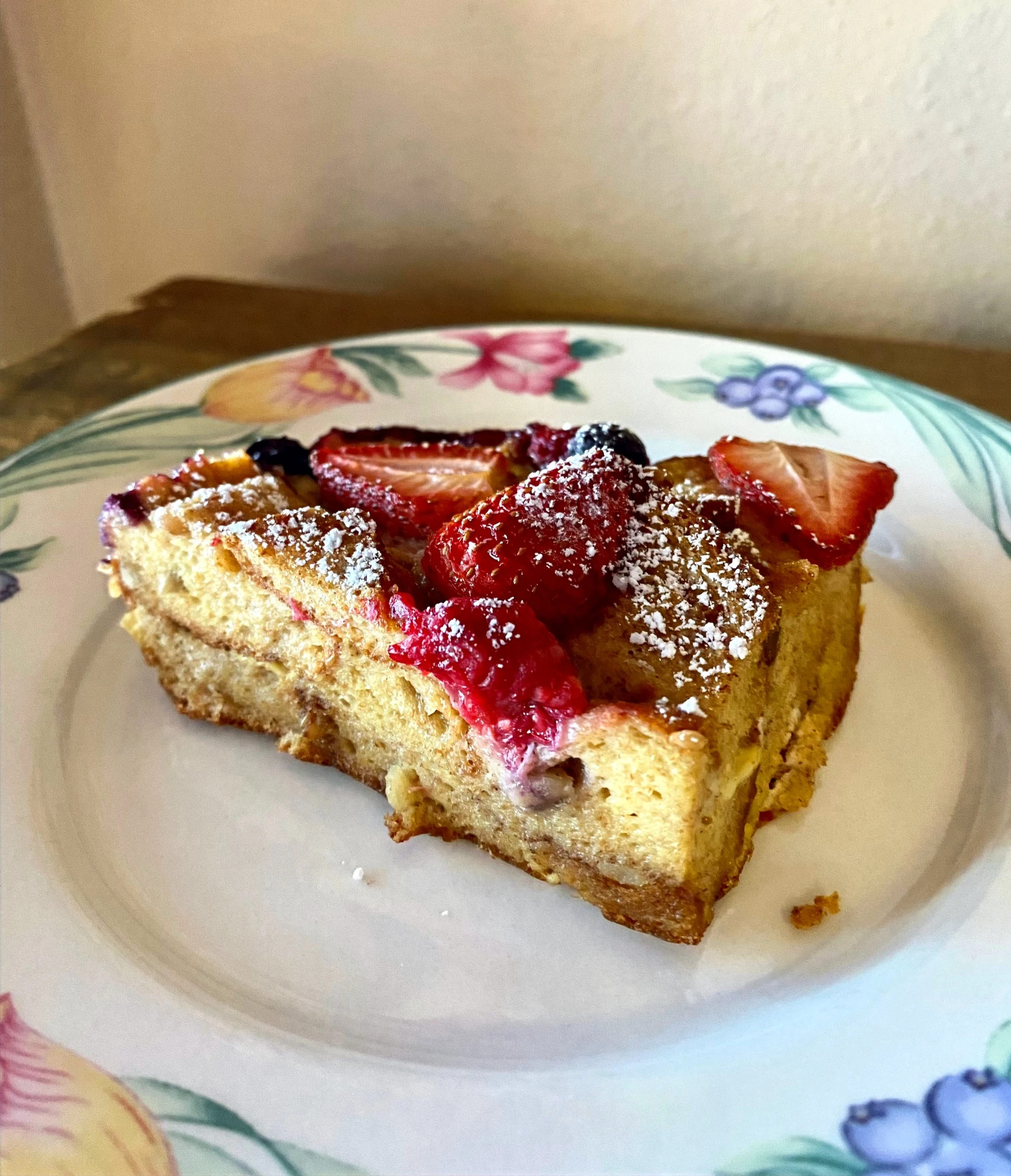 Triple Berry French Toast Casserole