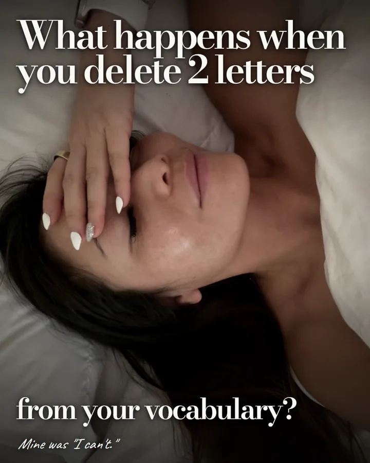 What happens when you delete 2 letters from your vocabulary?