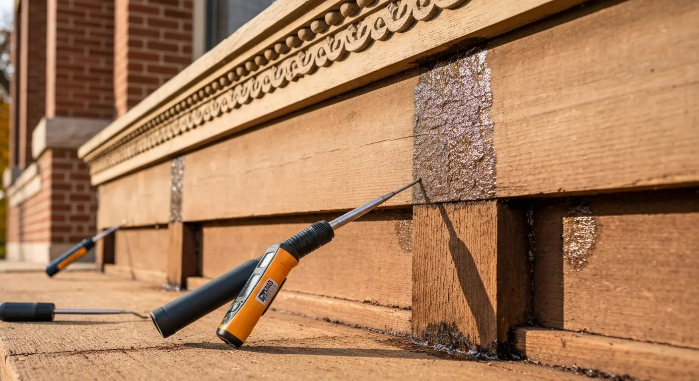 Termite control inspection