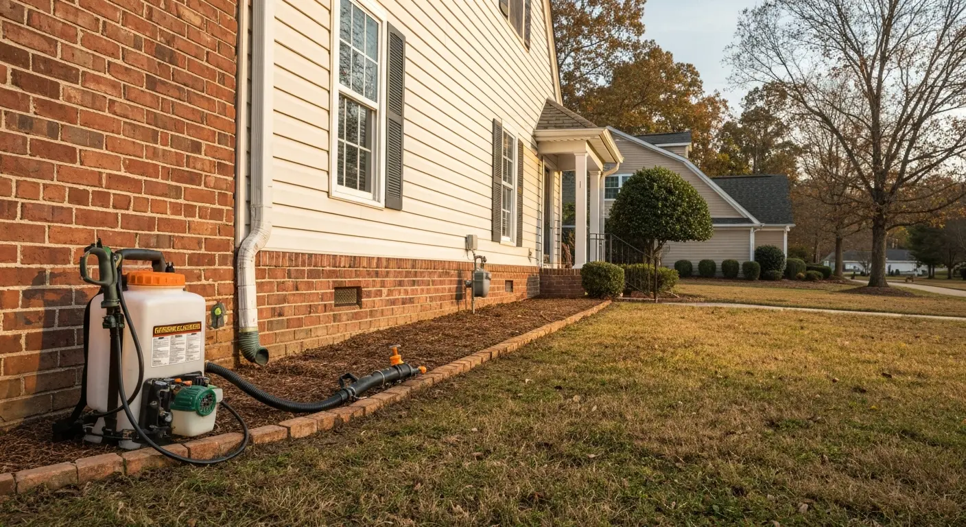 General pest control treatment