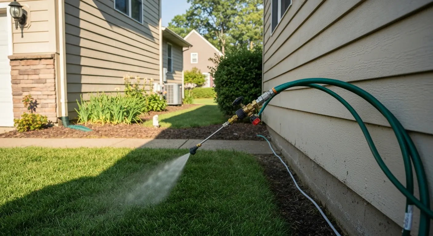 Pest control treatment application