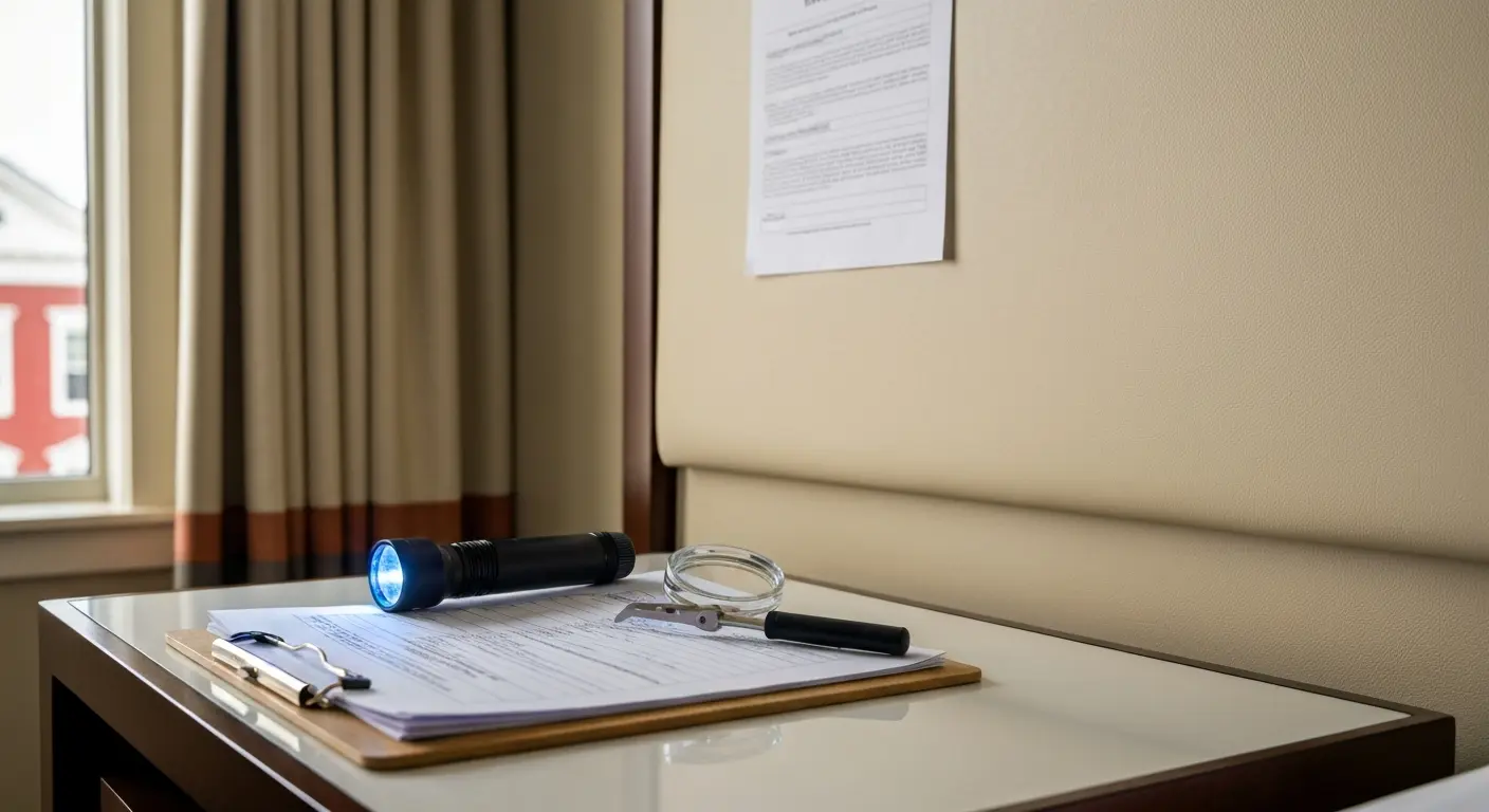 Professional bed bug inspection