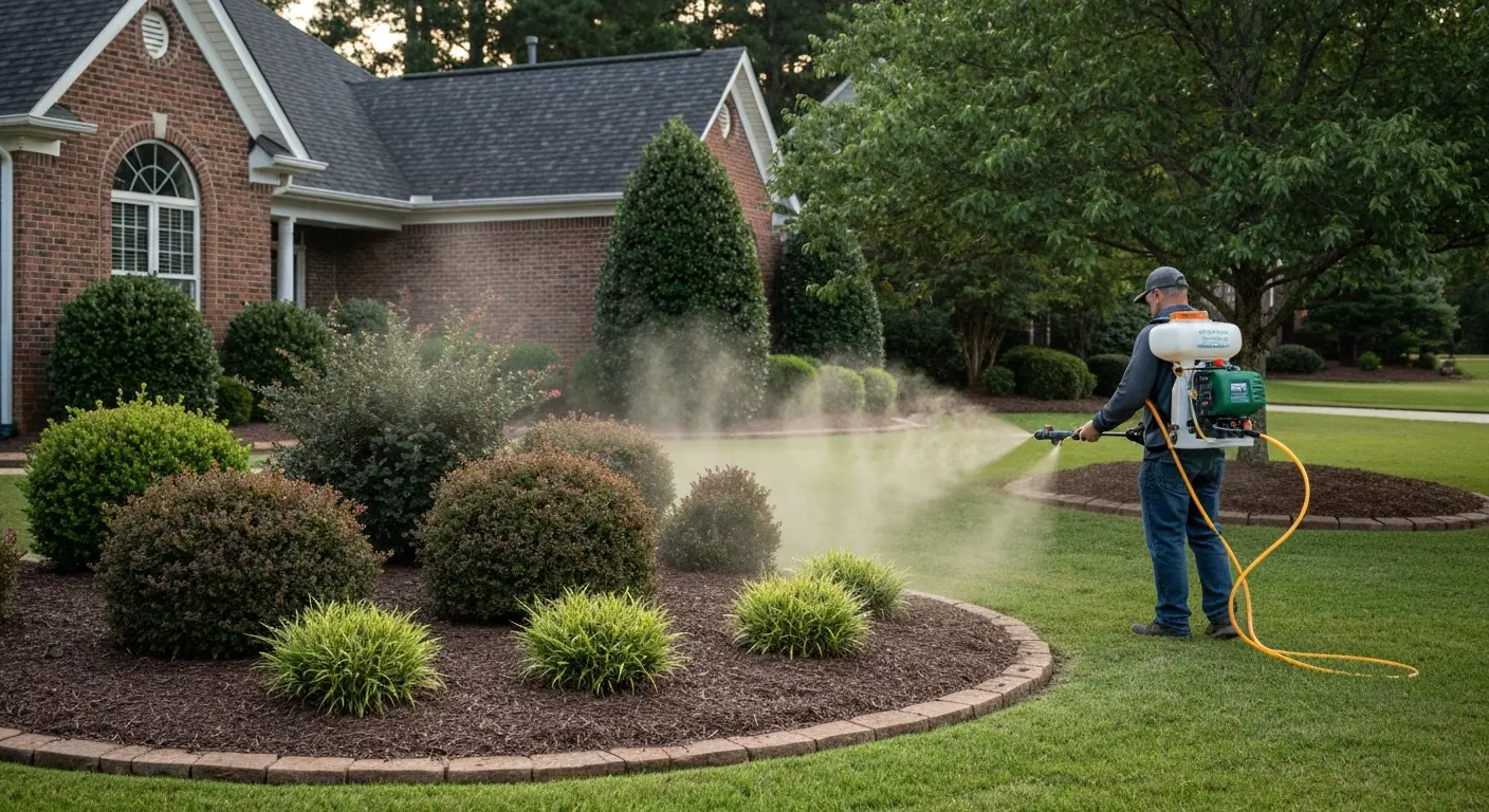 Mosquito yard treatment service