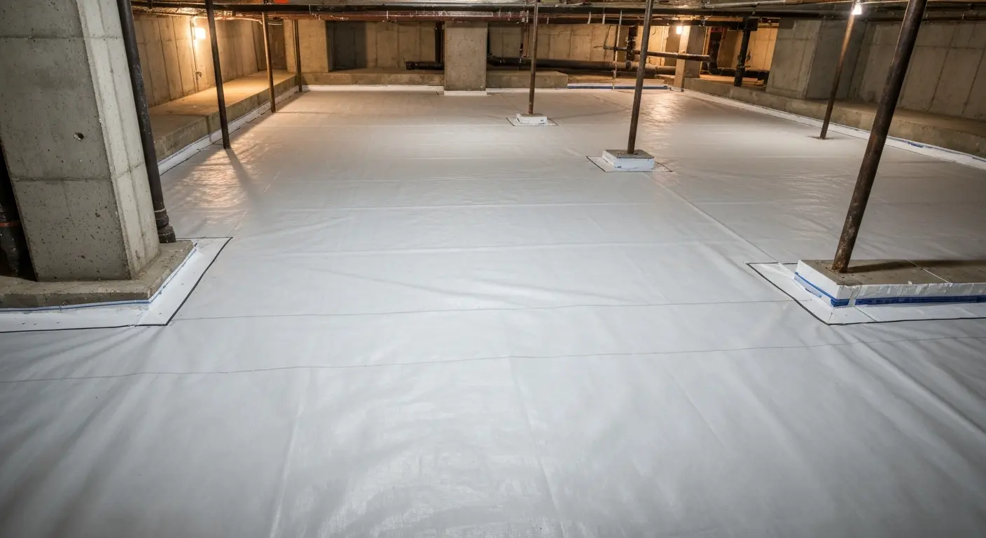 Crawlspace encapsulation and pest prevention