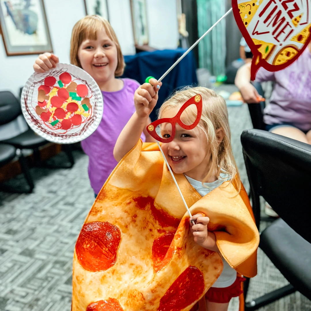 Children enjoying a sensory-friendly event at Caiden's Corner