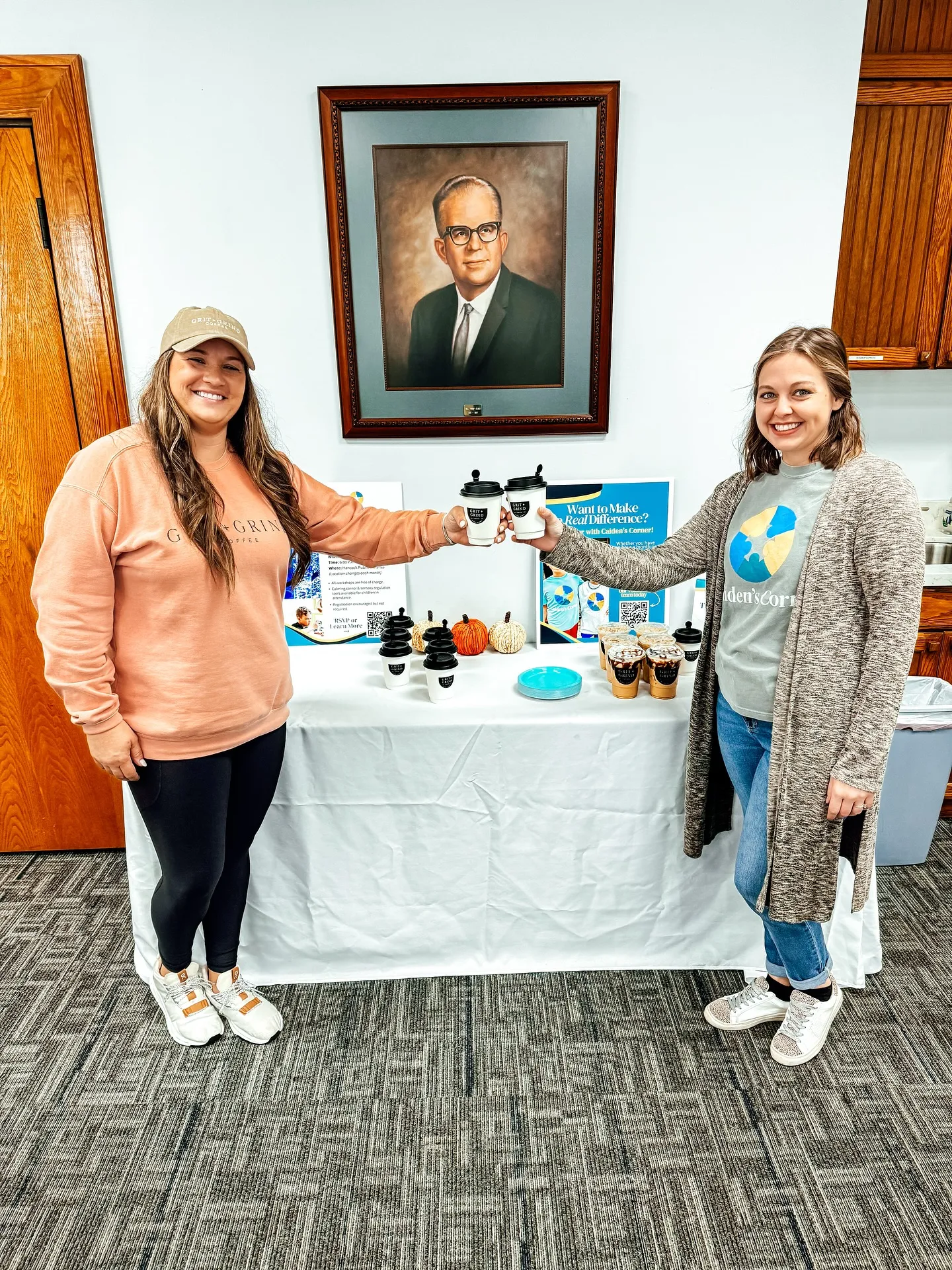 Parents connecting at a Caiden's Corner support meetup