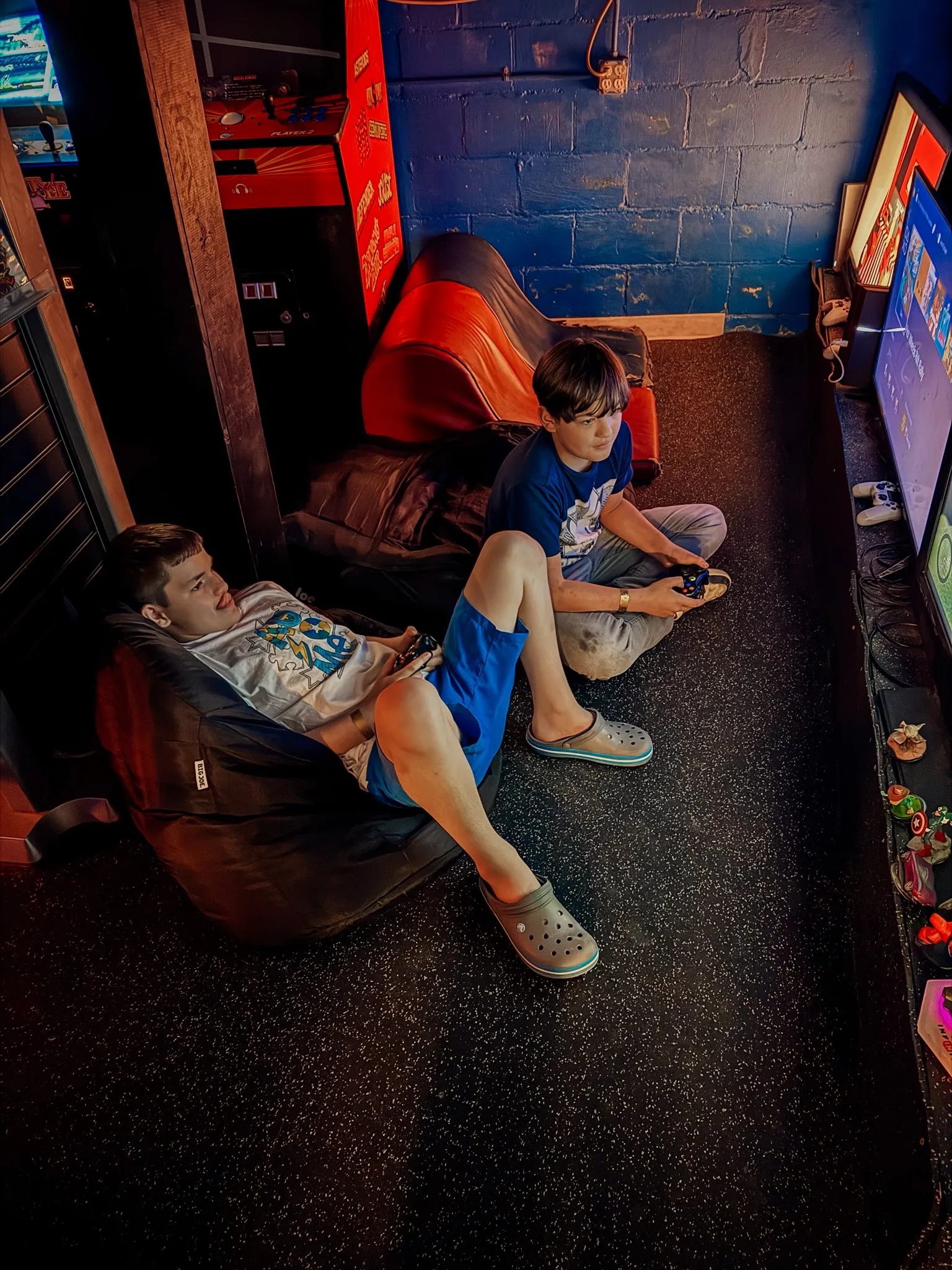 Families enjoying a sensory-friendly Caiden's Corner event