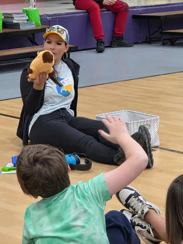 Colors for Autism school visit and peer learning