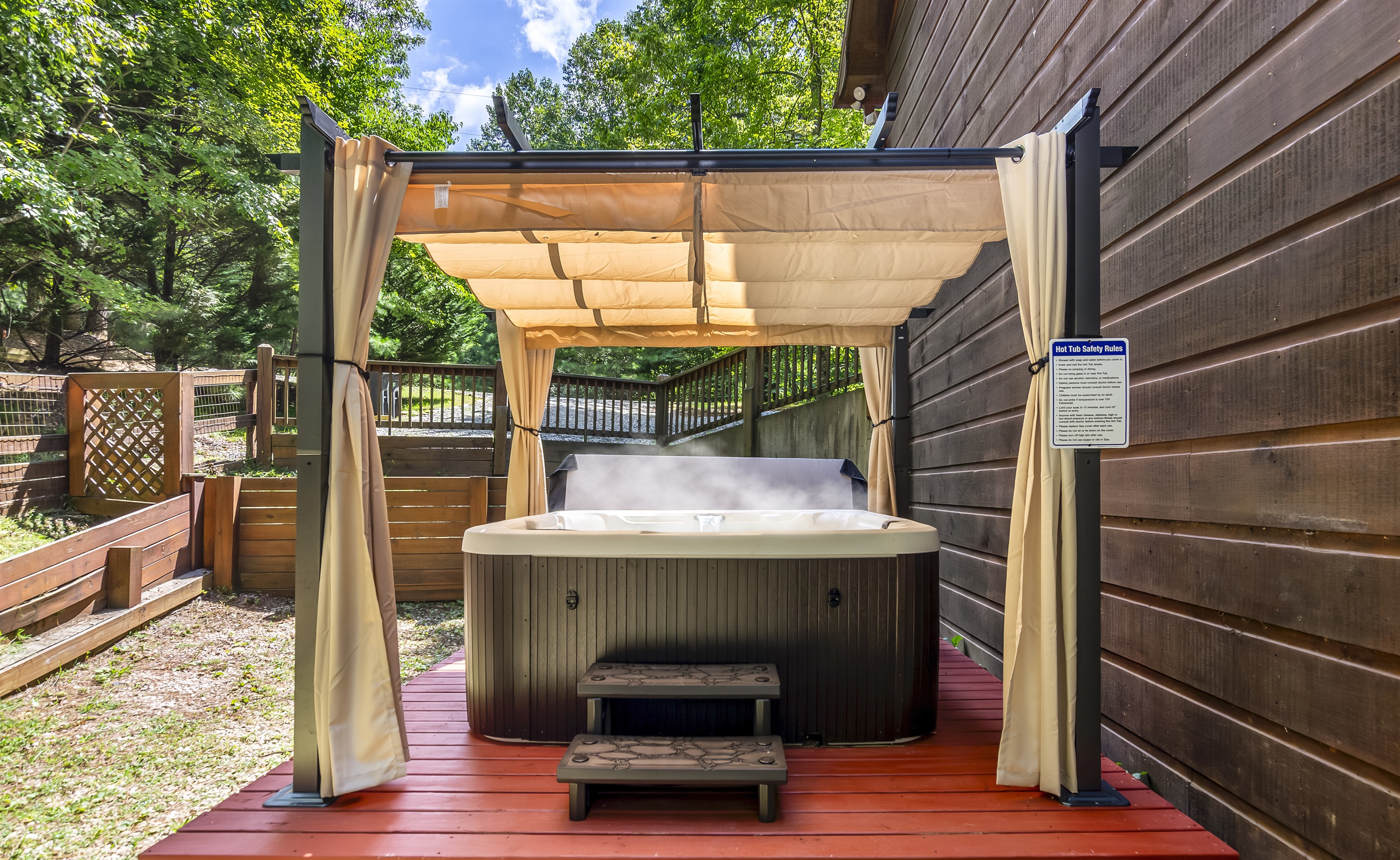 Hot Tub on the Deck