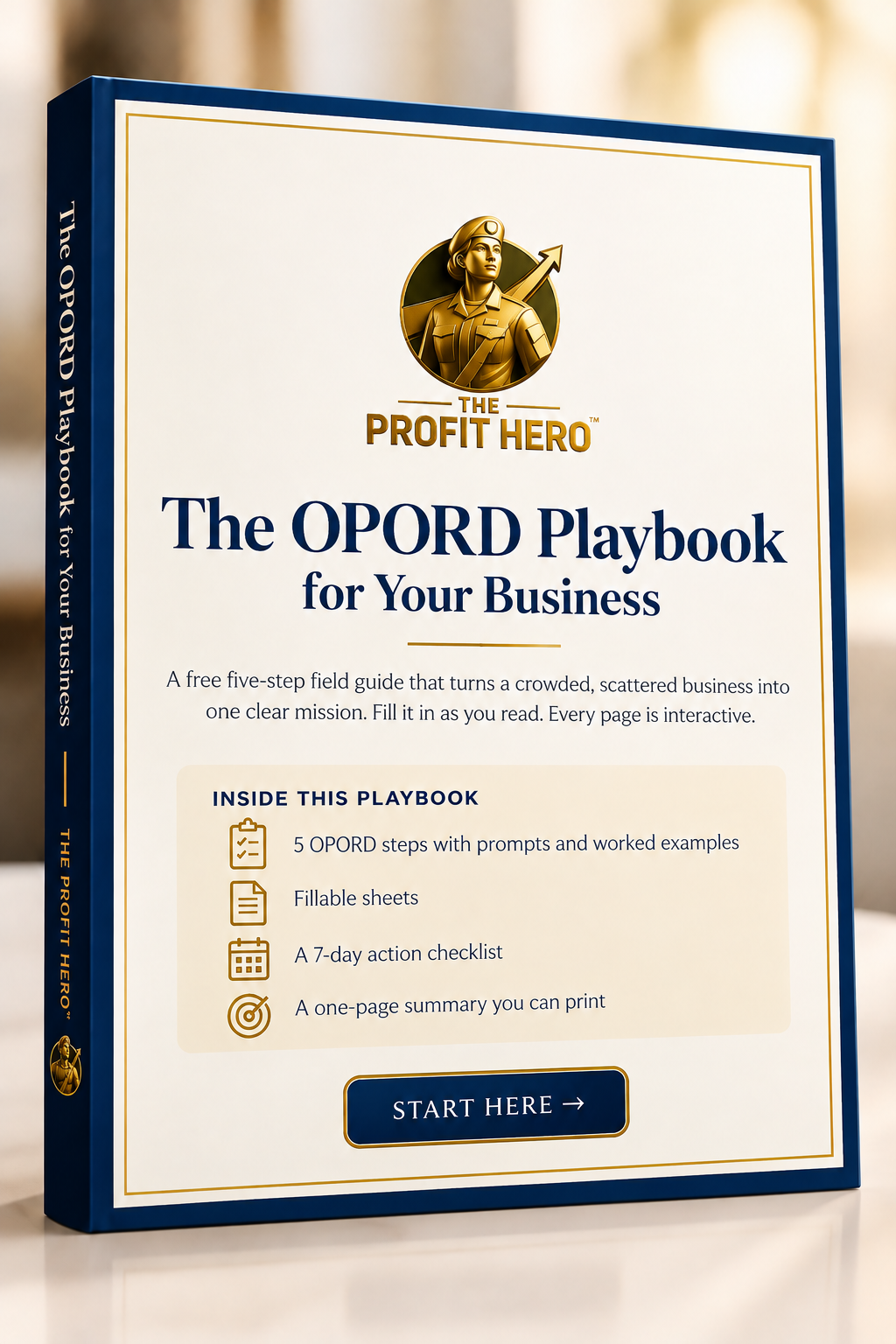The OPORD Playbook cover