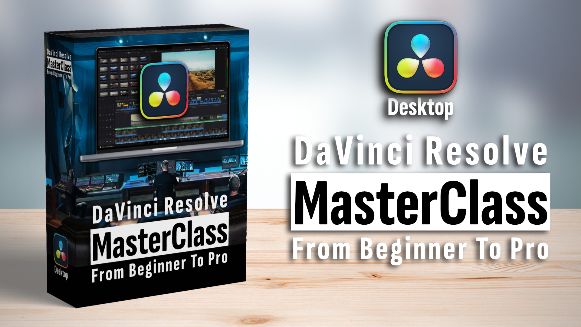 DaVinci Resolve Desktop MasterCLass: From Beginner to Pro!