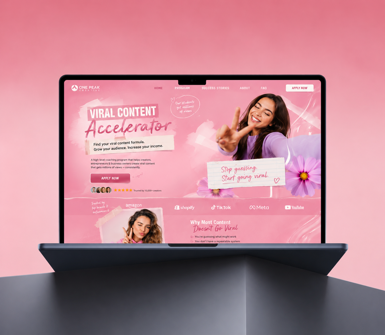Viral Content Accelerator, Funnels