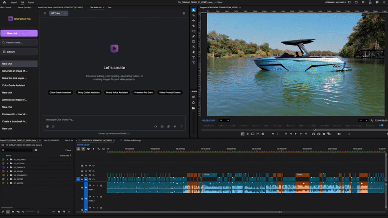 Story Cutter &mdash; AI rough cut assembly inside Premiere Pro